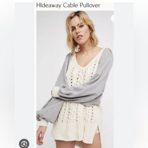 Free People Hideaway Pullover xs/s
